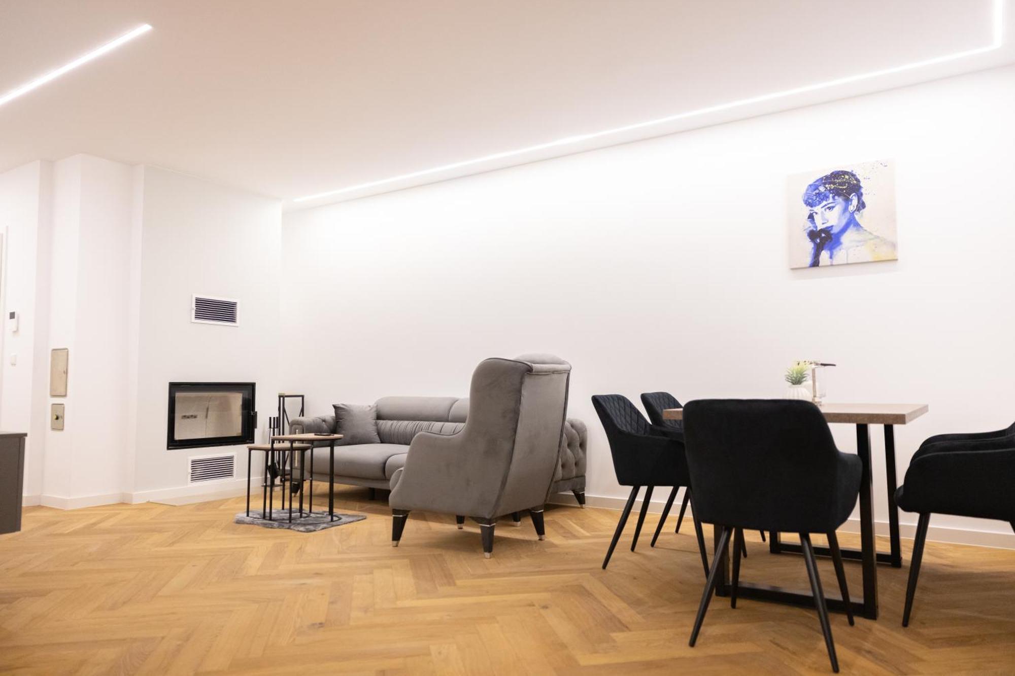 Neubau Apartment Mit Kamin Und Terrasse In Premium Lage Parkplatz Inklusive Bielefeld Exterior foto